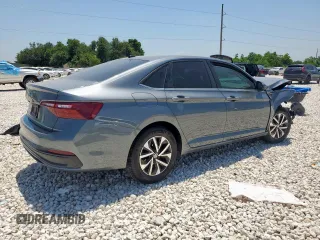 2024 Volkswagen Jetta S z VIN 3VW5M7BU6RM012227, wystawiony jako Copart lot #57877675 z przebiegiem Nie podano mil oraz Czysty tytuł • Clean title. Historia ofert i sprzedaży dostępna na DreamBid. Obrazek 3.