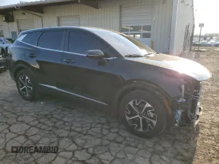 2023 Kia Sportage EX with VIN 5XYK33AFXPG052891, listed as a Copart auction lot 47467635 with 35,598 mi miles and Salvage Title. Bid and sale history available at DreamBid. Image 4.