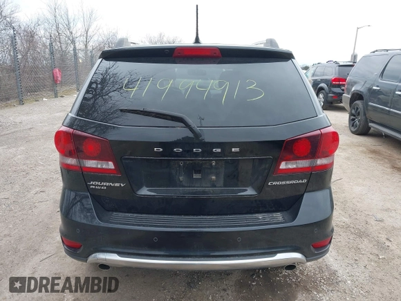 2016 Dodge Journey Crossroad Plus with VIN 3C4PDDGG4GT108633, listed as a IAAI auction lot 41994913 with 157,526 mi miles and . Bid and sale history available at DreamBid. Image 16.
