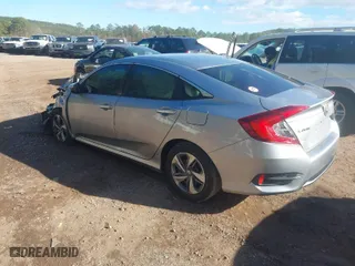 2020 Honda Civic Sedan LX with VIN 2HGFC2F60LH549739, listed as a IAAI auction lot 40922240 with 127,958 mi miles. Bid and sale history available at carsss.com. Image 3.