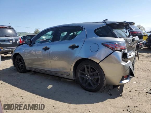 2016 Lexus CT 200h z VIN JTHKD5BH3G2273136, wystawiony jako Copart lot #48573845 z przebiegiem 99 065 mil mil oraz Szkody całkowita. Historia ofert i sprzedaży dostępna na DreamBid. Obrazek 2.