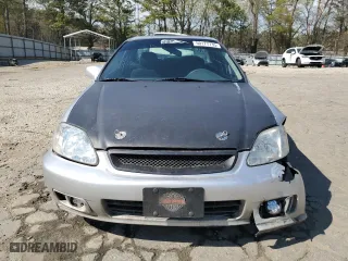 2000 Honda Civic EX with VIN 1HGEJ8244YL100664, listed as a Copart auction lot 50177735 with 211,236 mi miles and Salvage Title. Bid and sale history available at carsss.com. Image 5.