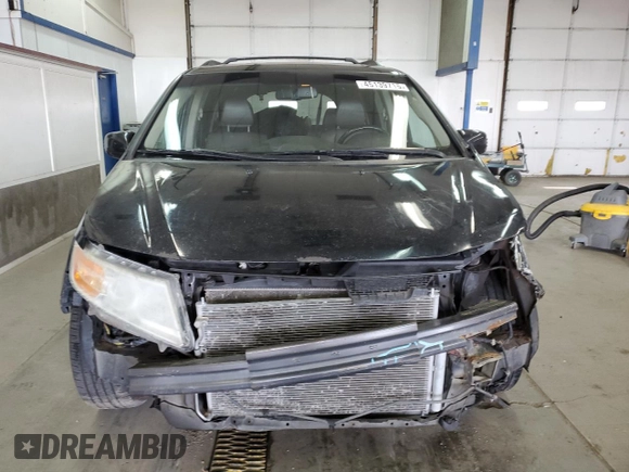 2013 Honda Odyssey Touring with VIN 5FNRL5H91DB025446, listed as a Copart auction lot 45139715 with 142,941 mi miles and Salvage Title. Bid and sale history available at carsss.com. Image 5.