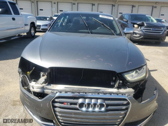 2013 Audi S4 Premium Plus with VIN WAUDGAFL2DA142786, listed as a Copart auction lot 49478055 with 147,016 mi miles and Salvage Title. Bid and sale history available at carsss.com. Image 5.
