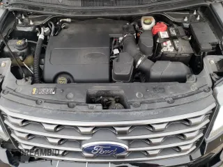 2017 Ford Explorer XLT with VIN 1FM5K8D85HGA83650, listed as a Copart auction lot 45847155 with 103,618 mi miles and Salvage Title. Bid and sale history available at DreamBid. Image 12.