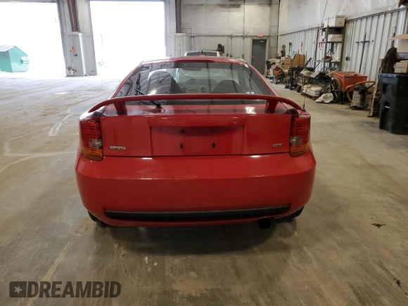 2000 Toyota Celica GT with VIN JTDDR32T3Y0025745, listed as a Copart auction lot 56181185 with 125,112 mi miles and Clean Title. Bid and sale history available at DreamBid. Image 6.