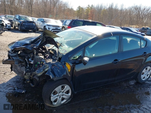 2017 Kia Forte LX with VIN 3KPFK4A78HE036223, listed as a IAAI auction lot 41554426 with 14,438 mi miles. Bid and sale history available at carsss.com. Image 19.
