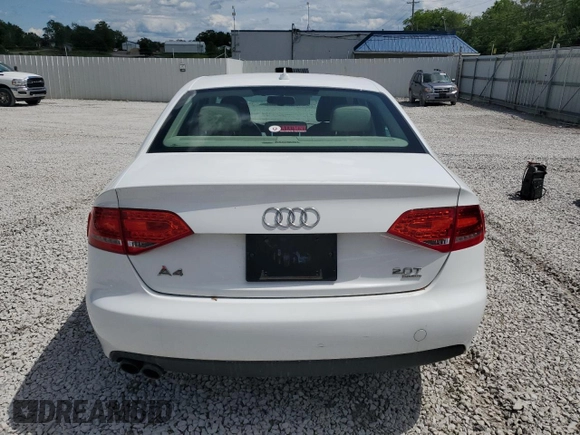 2011 Audi A4 Premium Plus с VIN WAUFFAFL8BN046839, выставлен на аукционе Copart как лот 48413555 с пробегом 210 225 миль миль и На запчасти • Non repairable. История ставок и продаж доступна на DreamBid. Изображение 6.