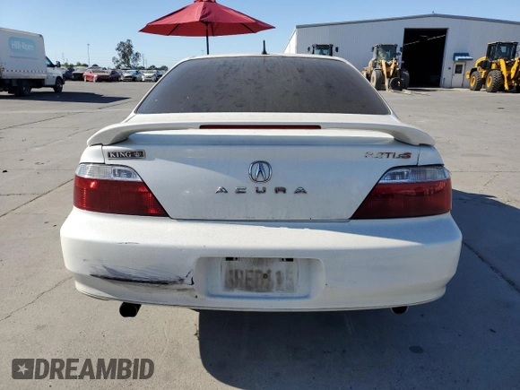 2003 Acura TL Type S w/Navigation System with VIN 19UUA56963A030329, listed as a Copart auction lot 58251334 with 180,159 mi miles and Salvage Title. Bid and sale history available at carsss.com. Image 6.