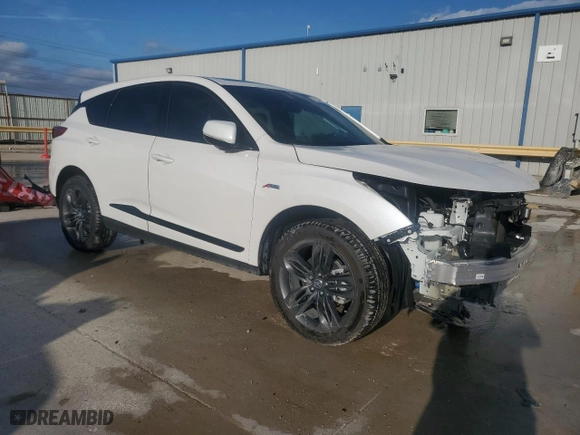 2024 Acura RDX w/A-Spec Package with VIN 5J8TC2H61RL001468, listed as a Copart auction lot 72230314 with 6,020 mi miles and Clean Title. Bid and sale history available at carsss.com. Image 4.