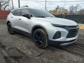 2022 Chevrolet Blazer LT with VIN 3GNKBHR4XNS193126, listed as a IAAI auction lot 41660719 with 41,757 mi miles and . Bid and sale history available at DreamBid. Image 1.