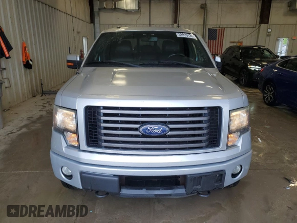 2011 Ford F-150 XLT with VIN 1FTFW1ET5BFC68821, listed as a Copart auction lot 58929135 with 183,397 mi miles and Salvage title. Bid and sale history available at DreamBid. Image 5.