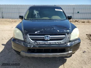 2005 Honda Pilot EX-L with NAVI with VIN 2HKYF18785H556947, listed as a Copart auction lot 48968035 with 146,847 mi miles and Salvage Title. Bid and sale history available at carsss.com. Image 5.