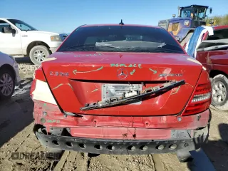 2012 Mercedes-Benz C 350 Sport with VIN WDDGF5HB9CA654824, listed as a Copart auction lot 80903644 with 177,531 mi miles and Salvage Title. Bid and sale history available at DreamBid. Image 6.