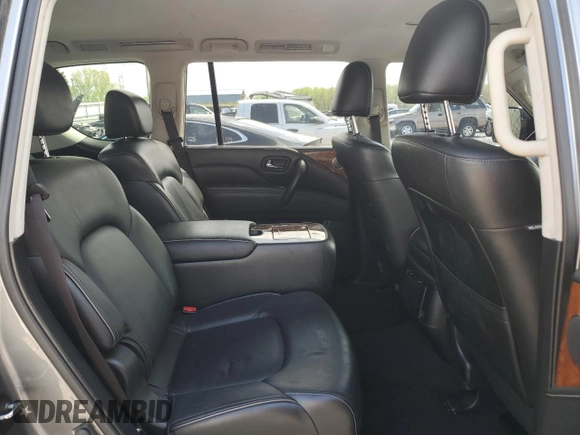 2018 Infiniti QX80 with VIN JN8AZ2NF0J9662455, listed as a Copart auction lot 51672675 with 145,131 mi miles and Salvage Title. Bid and sale history available at carsss.com. Image 11.