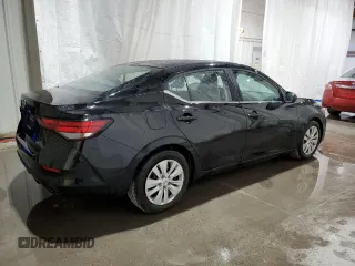 2020 Nissan Sentra S with VIN 3N1AB8BV7LY232520, listed as a Copart auction lot 49488435 with 47,225 mi miles and Salvage Title. Bid and sale history available at carsss.com. Image 3.
