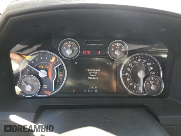 2014 Ram 1500 Longhorn Limited with VIN 1C6RR7PT2ES268184, listed as a Copart auction lot 50942615 with 131,201 mi miles and Clean title. Bid and sale history available at DreamBid. Image 9.