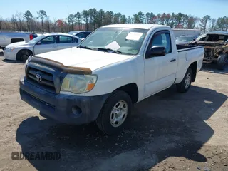 2007 Toyota Tacoma with VIN 5TENX22N37Z330750, listed as a IAAI auction lot 41834516 with 104,757 mi miles. Bid and sale history available at carsss.com. Image 2.