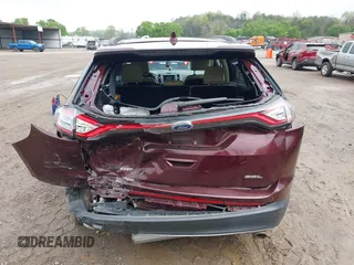 2017 Ford Edge SEL with VIN 2FMPK3J82HBB02226, listed as a IAAI auction lot 41991957 with 62,822 mi miles. Bid and sale history available at carsss.com. Image 16.