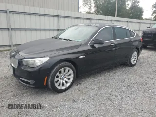 2010 BMW 5 Series GT 550i with VIN WBASN4C53AC208654, listed as a Copart auction lot 73879074 with 142,186 mi miles and Salvage Title. Bid and sale history available at carsss.com. Image 1.