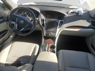 2017 Acura TLX V6 w/Technology Pkg with VIN 19UUB3F58HA002022, listed as a Copart auction lot 75129424 with Not provided miles and Salvage title. Bid and sale history available at DreamBid. Image 8.