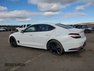 2023 Genesis G70 3.3T with VIN KMTG54TE5PU133386, listed as a Copart auction lot 84172474 with 7,860 mi miles and Salvage title. Bid and sale history available at DreamBid. Image 2.