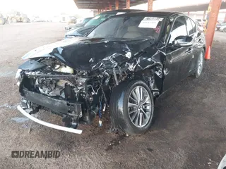 2019 Infiniti Q50 3.0t LUXE with VIN JN1EV7APXKM513587, listed as a IAAI auction lot 41113769 with 71,729 mi miles. Bid and sale history available at carsss.com. Image 17.