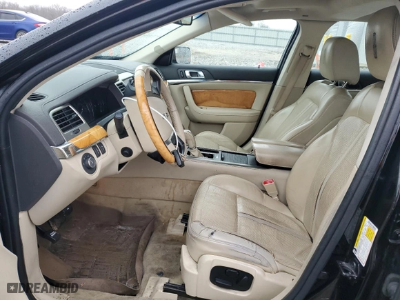 2012 Lincoln MKS with VIN 1LNHL9DR4CG802615, listed as a Copart auction lot 86999474 with 192,816 mi miles and Salvage Title. Bid and sale history available at carsss.com. Image 7.