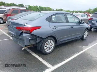 2020 Hyundai Accent SE with VIN 3KPC24A63LE109808, listed as a IAAI auction lot 41979487 with 101,806 mi miles. Bid and sale history available at carsss.com. Image 4.