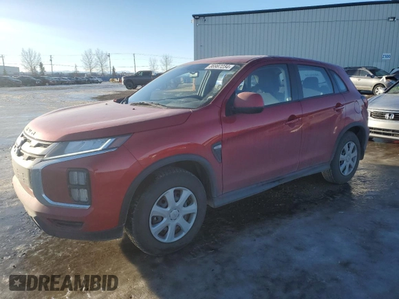 2024 Mitsubishi RVR ES with VIN JA4AHUAU9RU604555, listed as a Copart auction lot 86987234 with 10,554 mi miles and Clean Title. Bid and sale history available at carsss.com. Image 1.