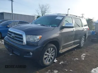 2016 Toyota Sequoia Limited with VIN 5TDJY5G1XGS127354, listed as a IAAI auction lot 41291303 with 106,327 mi miles. Bid and sale history available at carsss.com. Image 17.