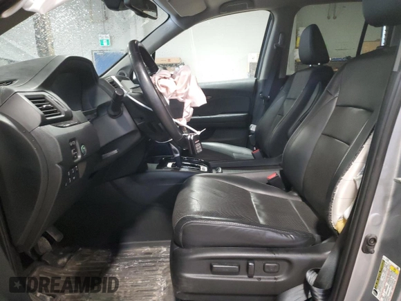 2019 Honda Ridgeline RTL-E with VIN 5FPYK3F74KB502413, listed as a Copart auction lot 55154935 with 71,711 mi miles and Salvage title. Bid and sale history available at DreamBid. Image 7.