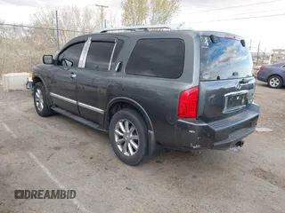 2008 Infiniti QX56 z VIN 5N3AA08C28N907317, wystawiony jako IAAI lot #41923002 z przebiegiem 173 165 mil mil oraz . Historia ofert i sprzedaży dostępna na DreamBid. Obrazek 3.