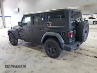 2023 Jeep Wrangler Willys with VIN 1C4HJXDN8PW531498, listed as a Copart auction lot 49875335 with 37,194 mi miles and Salvage Title. Bid and sale history available at DreamBid. Image 2.