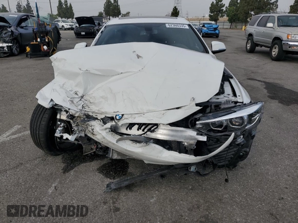 2019 BMW 4 Series 440i with VIN WBA4J5C50KBU79088, listed as a Copart auction lot 62360335 with 46,540 mi miles and Salvage title. Bid and sale history available at DreamBid. Image 5.