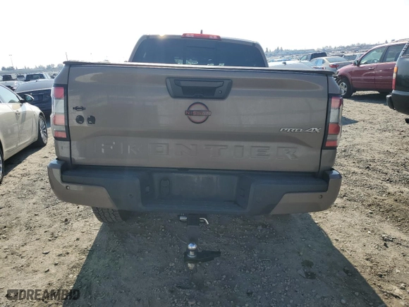 2023 Nissan Frontier PRO-4X with VIN 1N6ED1EK4PN652155, listed as a Copart auction lot 43225895 with NaN miles and Salvage Title. Bid and sale history available at carsss.com. Image 6.