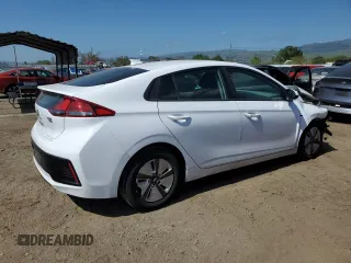 2018 Hyundai Ioniq Blue with VIN KMHC65LCXJU066060, listed as a Copart auction lot 53742275 with 145,721 mi miles and Salvage Title. Bid and sale history available at DreamBid. Image 3.