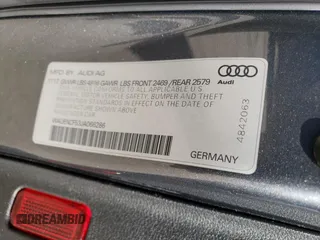 2018 Audi A5 Sportback Premium Plus with VIN WAUENCF53JA066286, listed as a Copart auction lot 39546854 with 52,596 mi miles. Bid and sale history available at carsss.com. Image 13.