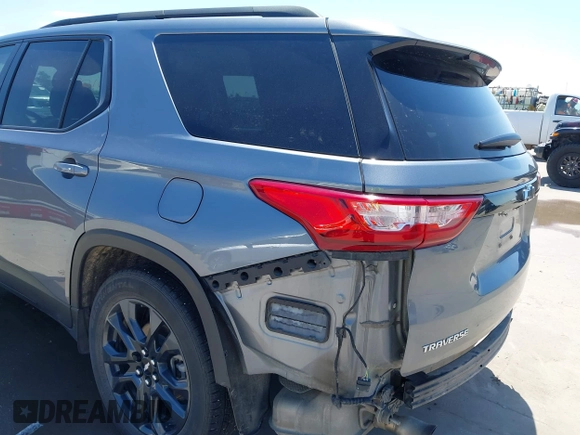 2020 Chevrolet Traverse RS with VIN 1GNERJKW0LJ267972, listed as a IAAI auction lot 42232129 with 163,182 mi miles and . Bid and sale history available at DreamBid. Image 20.