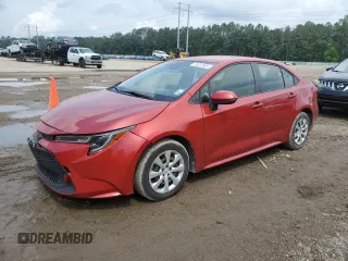 2020 Toyota Corolla LE with VIN JTDEPRAE5LJ043022, listed as a Copart auction lot 54337805 with 84,671 mi miles and Salvage Title. Bid and sale history available at carsss.com. Image 1.