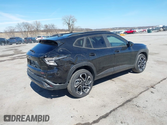 2024 Chevrolet Trax 2RS with VIN KL77LJE22RC154515, listed as a IAAI auction lot 41853588 with 24,114 mi miles and . Bid and sale history available at DreamBid. Image 4.