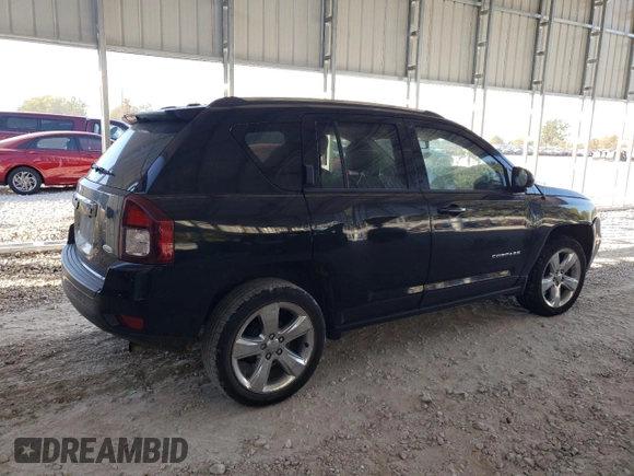 2015 Jeep Compass Latitude with VIN 1C4NJCEB3FD107415, listed as a Copart auction lot 74567454 with 140,342 mi miles and Salvage Title. Bid and sale history available at carsss.com. Image 3.