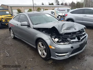 2013 Mercedes-Benz C-Class C 250 with VIN WDDGJ4HB0DG063367, listed as a IAAI auction lot 41705674 with 149,422 mi miles. Bid and sale history available at carsss.com. Image 1.