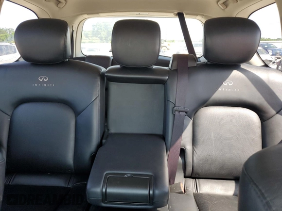 2014 Infiniti QX80 with VIN JN8AZ2ND9E9750604, listed as a Copart auction lot 57026004 with 144,732 mi miles and Clean Title. Bid and sale history available at carsss.com. Image 10.
