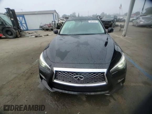 2020 Infiniti Q50 3.0t SPORT with VIN JN1EV7AP0LM200839, listed as a Copart auction lot 74919434 with 55,853 mi miles and Salvage Title. Bid and sale history available at carsss.com. Image 10.