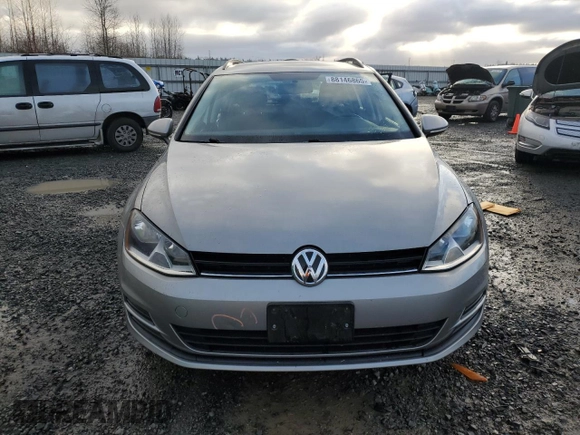 2017 Volkswagen Golf SportWagen S with VIN 3VWU17AUXHM540860, listed as a Copart auction lot 88146865 with 31,931 mi miles and Salvage Title. Bid and sale history available at carsss.com. Image 5.