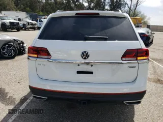 2023 Volkswagen Atlas SE with VIN 1V2KR2CAXPC526268, listed as a Copart auction lot 48411415 with 19,075 mi miles and Salvage title. Bid and sale history available at DreamBid. Image 6.