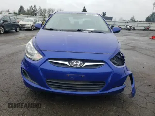 2013 Hyundai Accent GLS with VIN KMHCT4AE8DU554712, listed as a Copart auction lot 49398035 with 105,346 mi miles and Salvage Title. Bid and sale history available at carsss.com. Image 5.