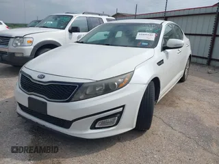 2015 Kia Optima EX with VIN 5XXGN4A74FG416269, listed as a IAAI auction lot 41895241 with 110,025 mi miles. Bid and sale history available at carsss.com. Image 2.
