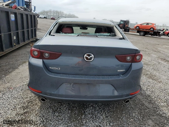 2022 Mazda Mazda3 Sedan Carbon Edition with VIN 3MZBPACL1NM309042, listed as a Copart auction lot 51786535 with 40,053 mi miles and Salvage Title. Bid and sale history available at carsss.com. Image 6.